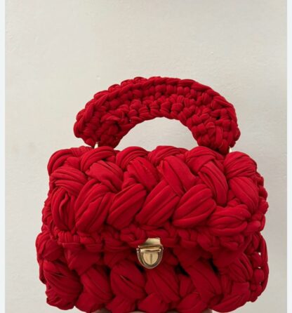 Petit sac dame en crochet.